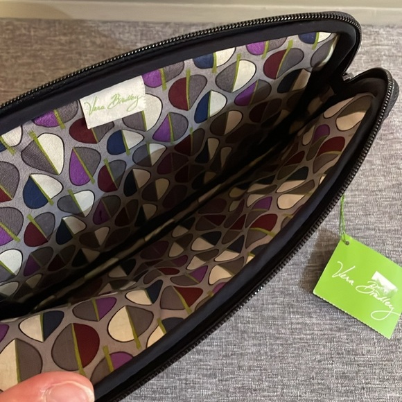 NWT Vera Bradley E-Reader Sleeve Classic Navy - Makeup Pouch - Picture 5 of 8
